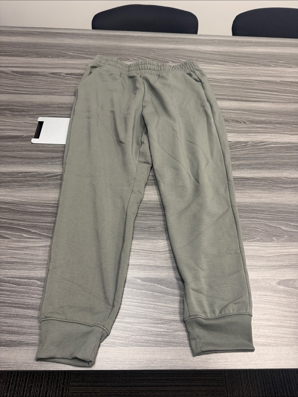 Athletic Works Olive Green Women's Jogger Track Pants